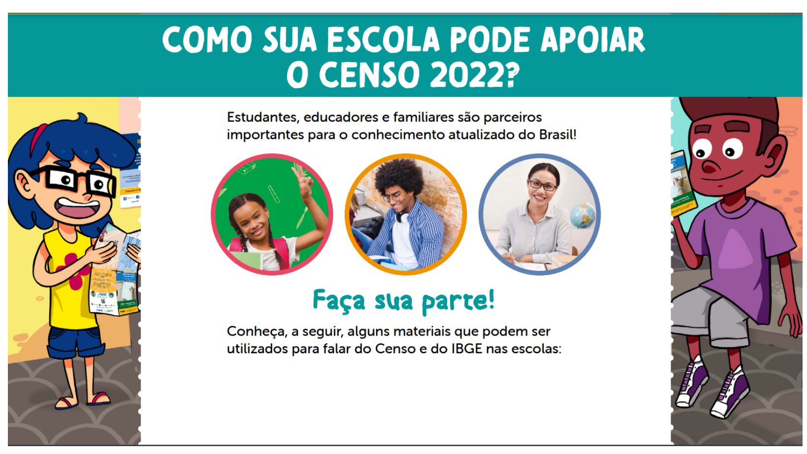 IBGE - Educa, Professores