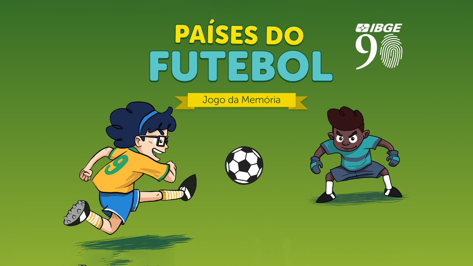 IBGEeduca relança jogo da memória sobre a Copa do Mundo