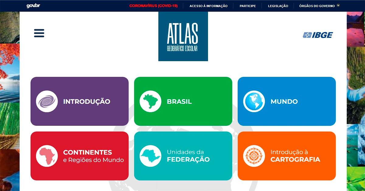 Atlas Geográfico Escolar - Versão digital