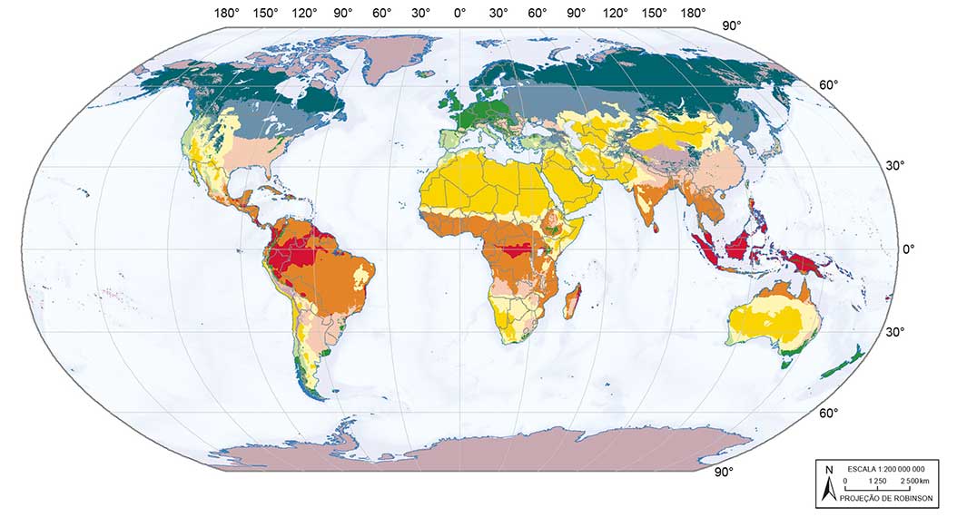 Tipos De Clima Atlas Geográfico Escolar Ibge 0825